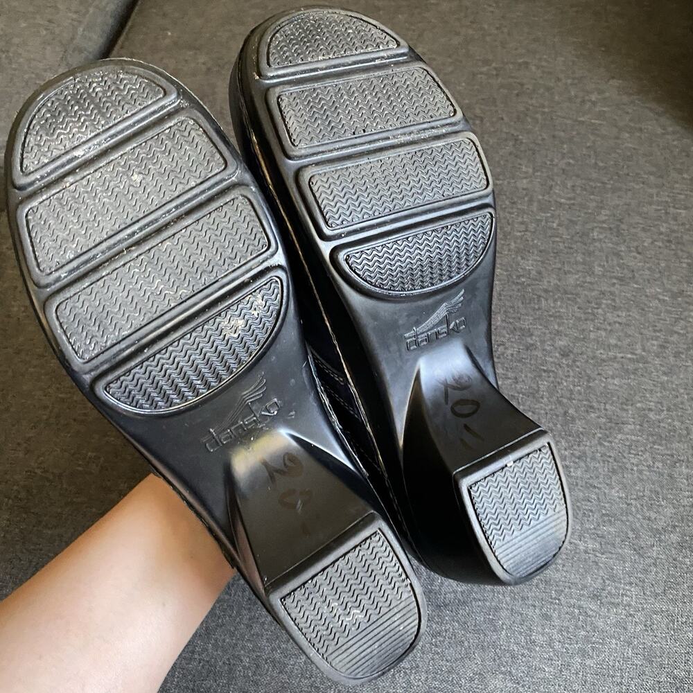 Dansko Professional Clog Shoes Leather Slip-On blue Womens Sz 41 - Picture 8 of 14